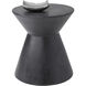Astley 20 X 17.5 inch Black Outdoor End Table